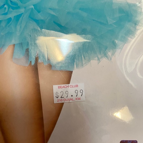 Leg Avenue Turquoise Tutu One Size Fits All - Picture 2 of 5